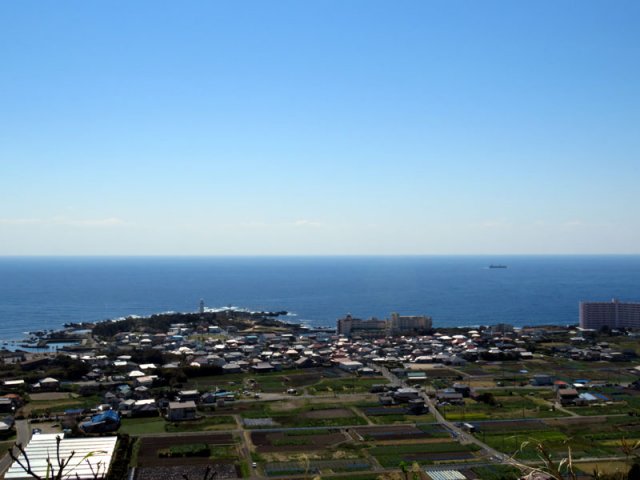 白浜城跡展望台からの眺め