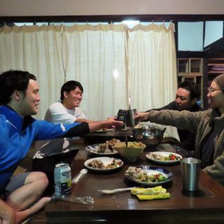 みんなでかんぱい